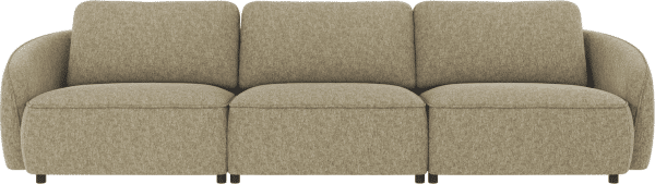 4-personers sofa Rowico Norris Max 55 grøn stof H80Ã319Ã102 cm